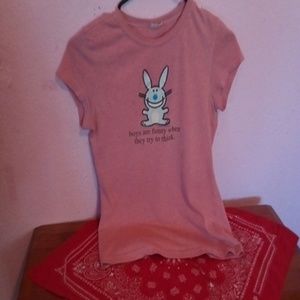 Boys are funny when they try to think shirt